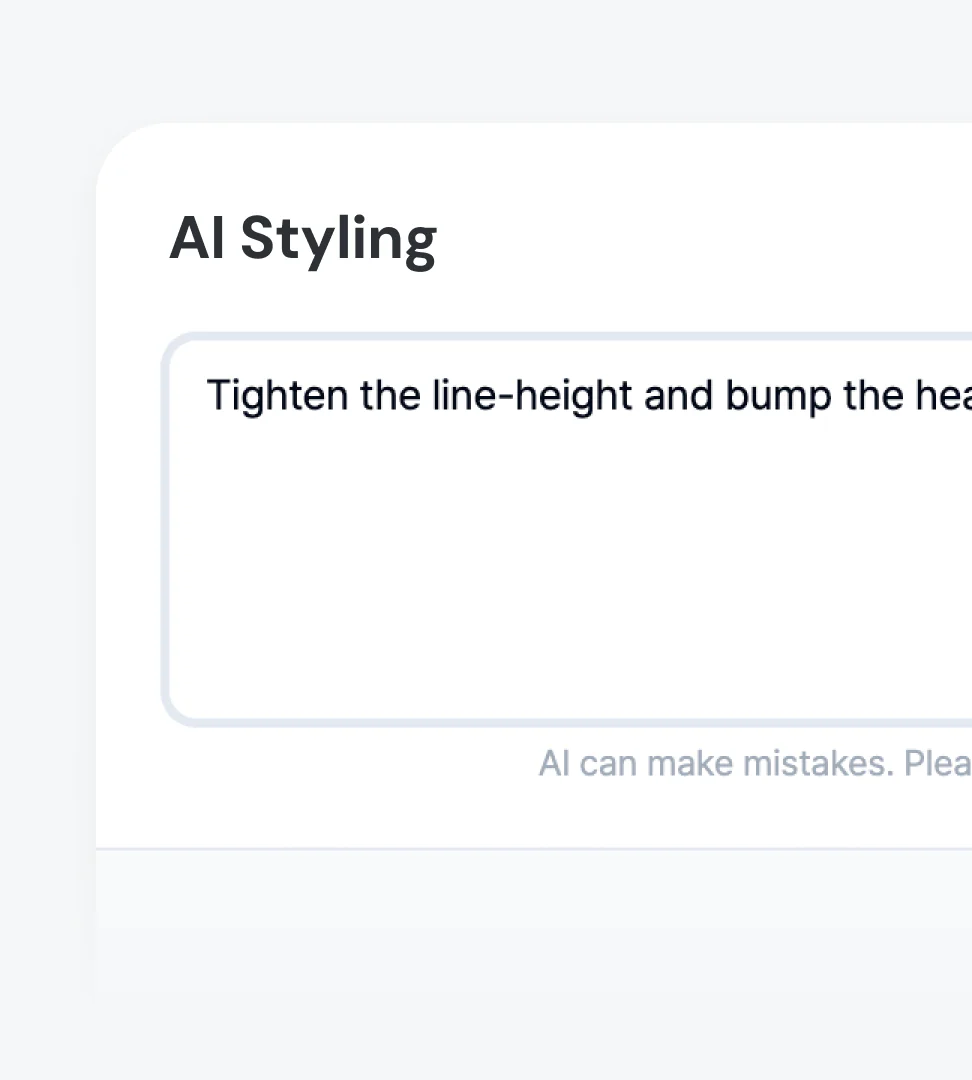 AI Styling
